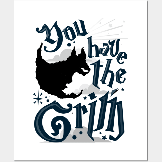 The Grim - Tshirt Wall Art by BeaverDesigns7